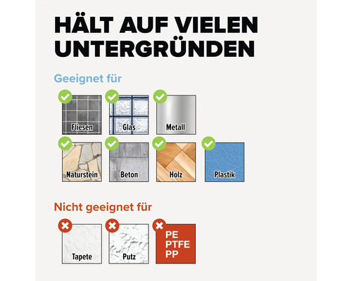 Tesa witte rolhouderset 70028-00000-00