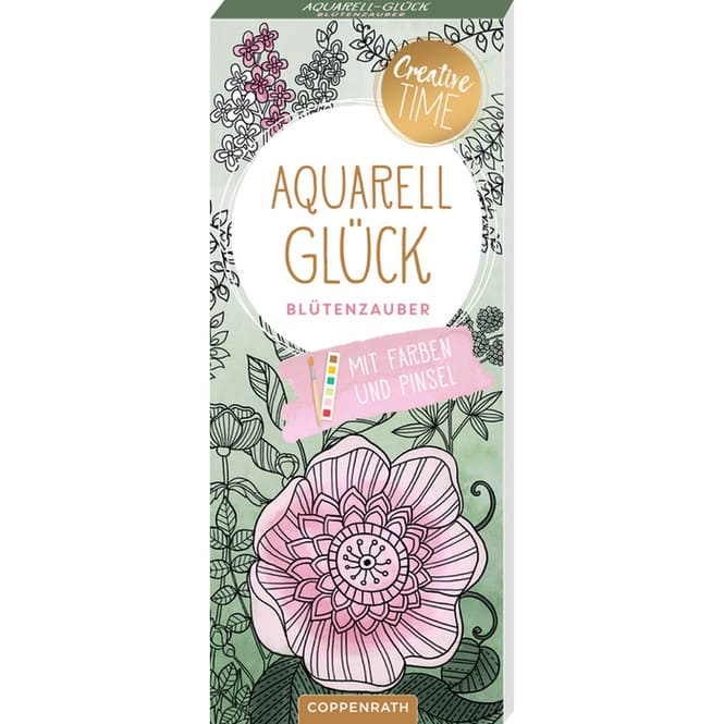 Creative Time - Aquarell Glück - Blütenzauber