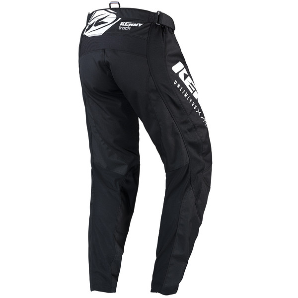 Kenny - Pantalon enfant Track Kid Raw Noir / Blanc