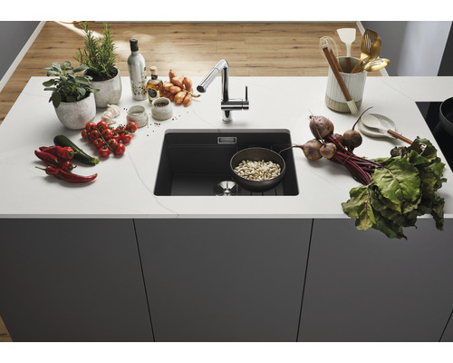Blanco ETAGON 500-U spoelbak, 530 x 460 mm, zacht wit, 527075