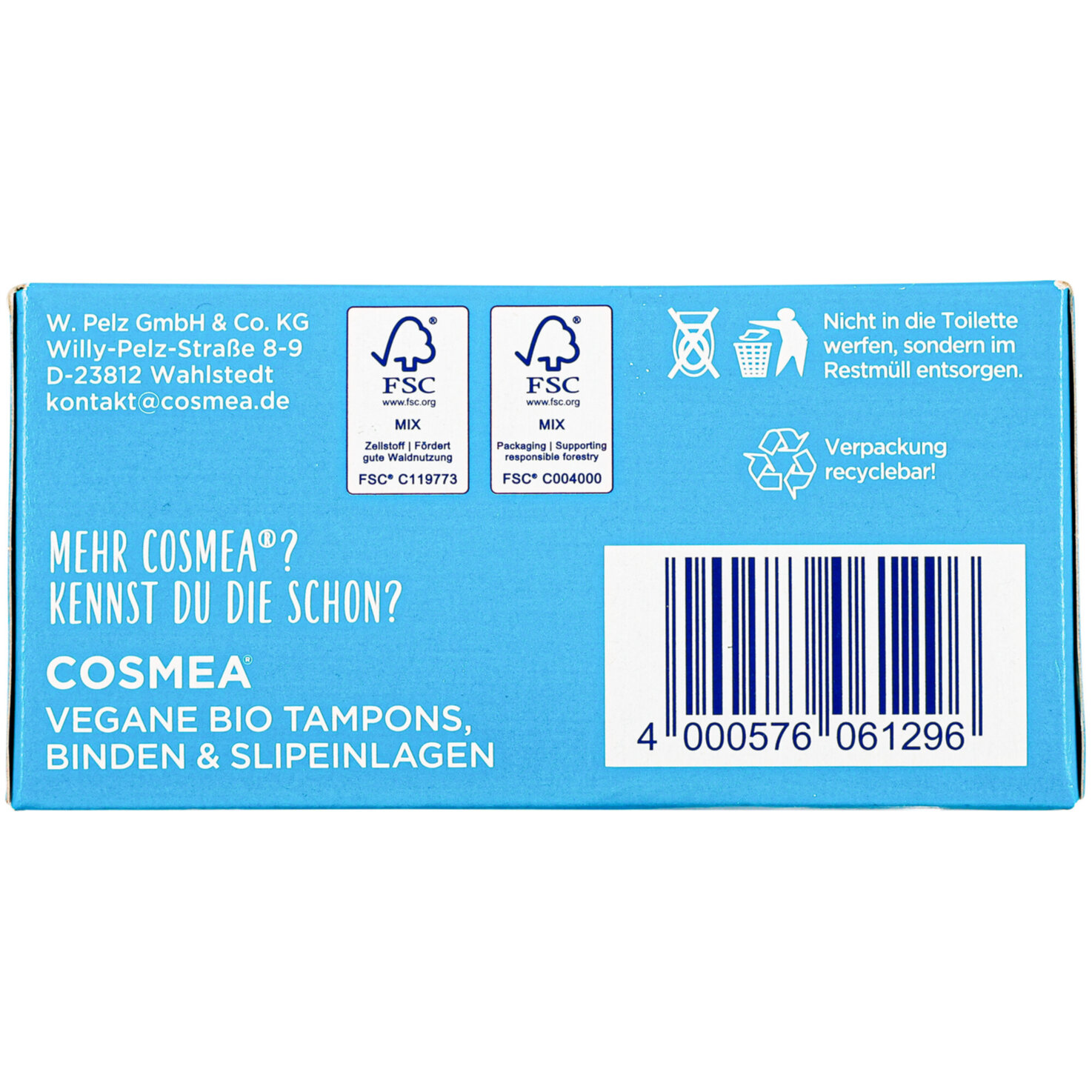 COSMEA Tampons Normal 80 Stück