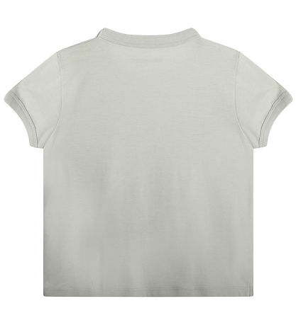 Zadig & Voltaire T-Shirt - Alister - Hellgrau m. Blumen/Similis