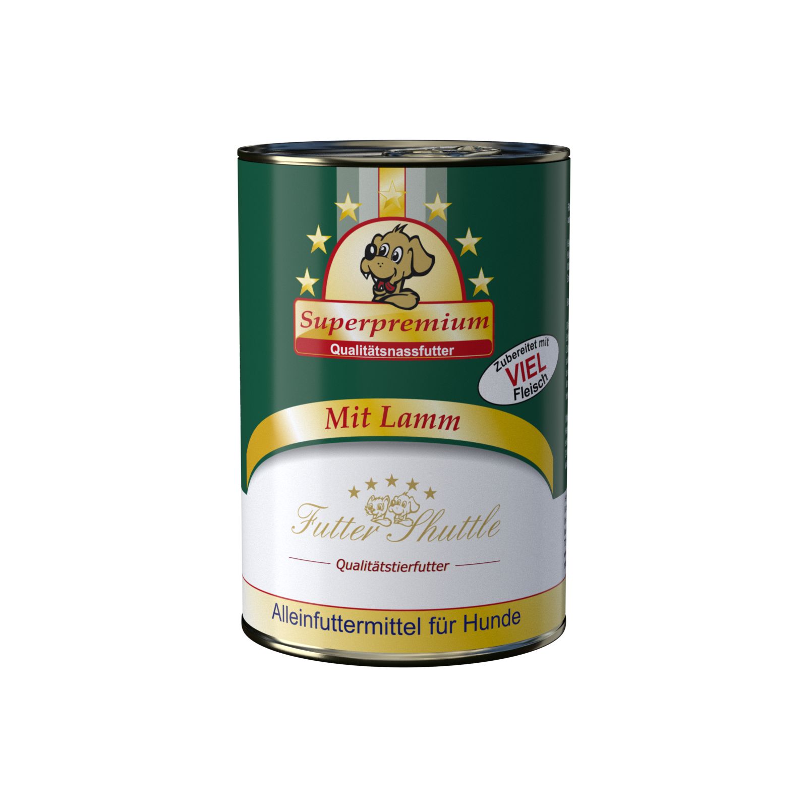Hochwertiges Hundefutter Nassfutter Lamm