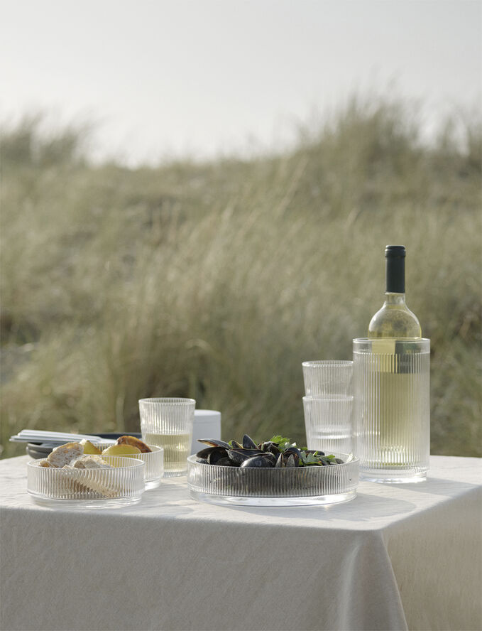 Stelton Pilastro serveringsskål Ø 23 cm clear Clear