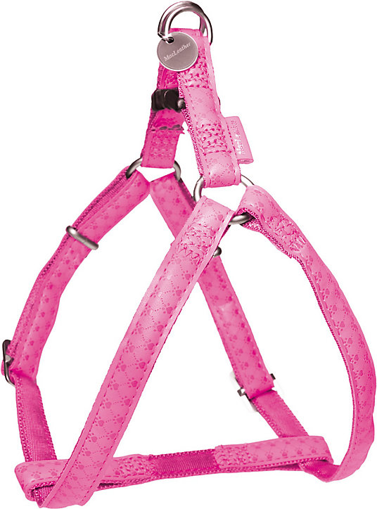 Harnais réglable Mc Leather 20mm fuschia