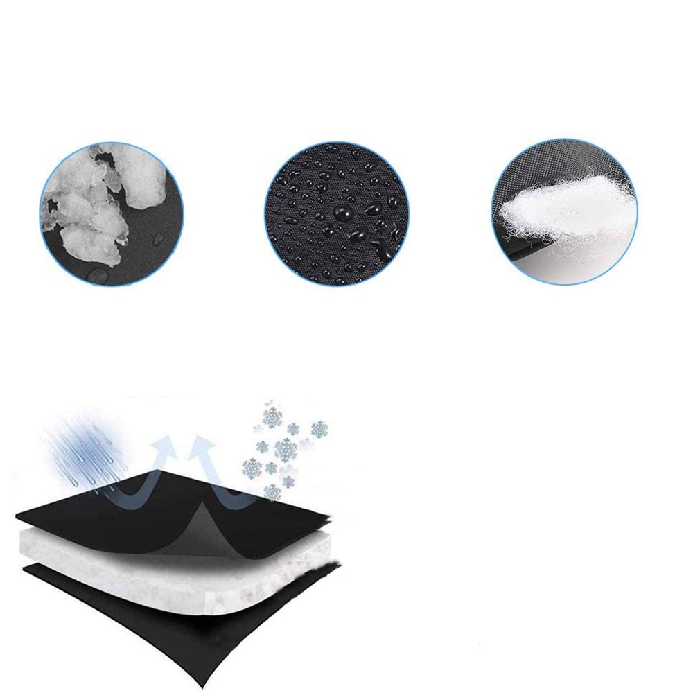 (220x165x27mm) Outdoor Frostschutz Thermoschutz Universal Garten Wasserhahn Abdeckung Kältebeständig