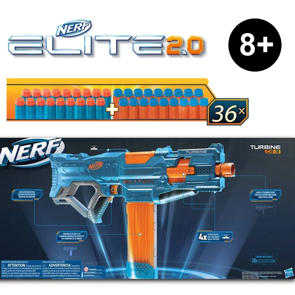 NERF ELITE 2.0 TURBINE CS