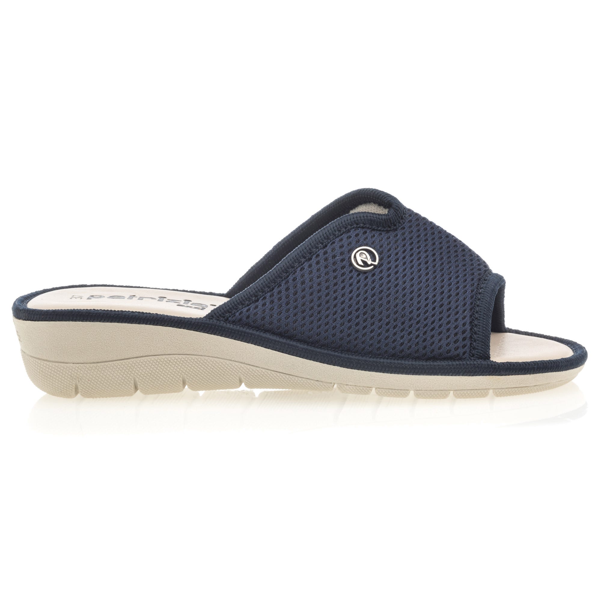 Pantoufles mules Femme bleu marine