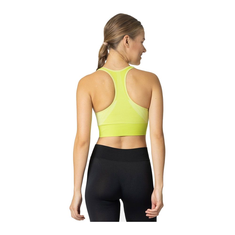 Odlo SEAMLESS MEDIUM - Brassière Femme sharp green