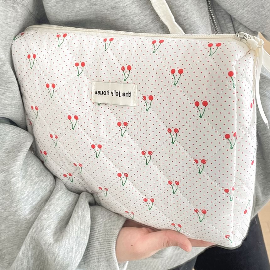 ZenlyHabit - Kersen make-up tas / clutch