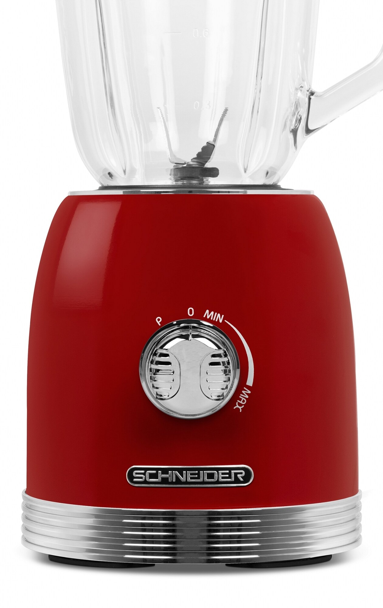 Schneider Standmixer Vintage 800 Watt 1,5 Liter 20.000 U/min 6 Klingen