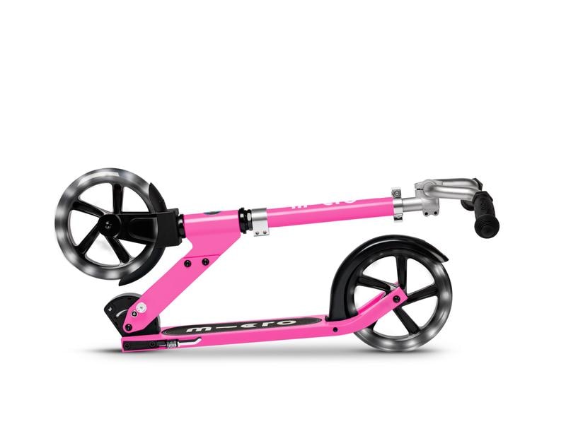 Micro Mobility Kickboard Cruiser LED Pink Teenager-Scooter