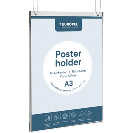 Porte-affiche, A3 portrait, transparent