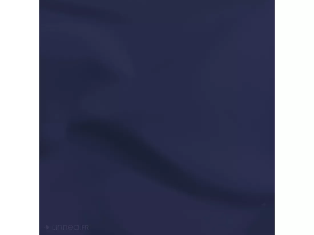Drap housse 140x200 cm coton issu de l'agriculture biologique SILLA marine
