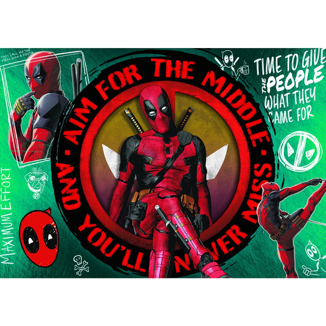 Puzzle - Marvel - Deadpool - 1000 Teile