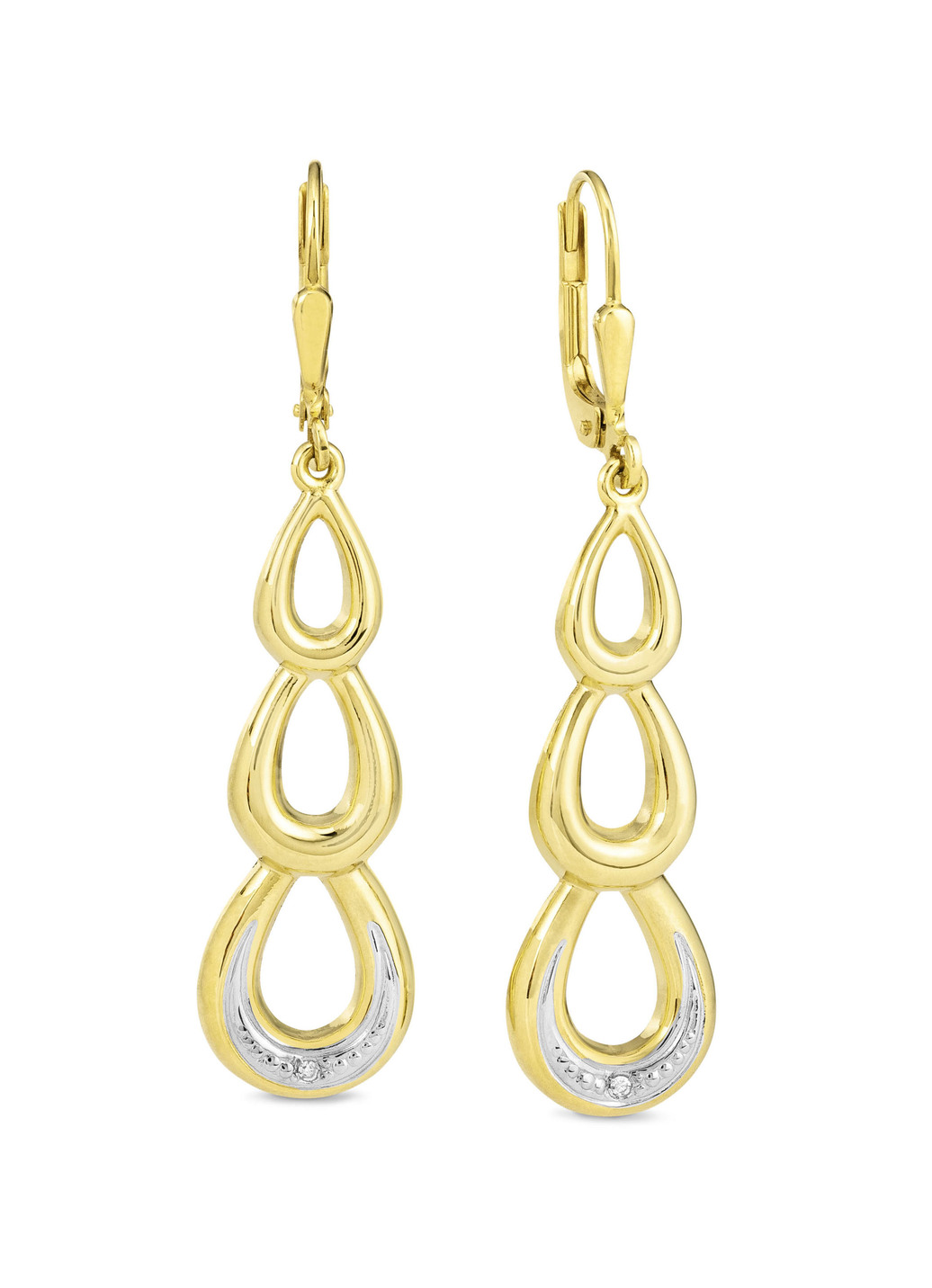 Ohrringe mit Diamanten