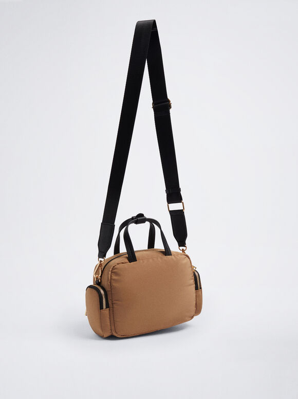 Bolsa de nylon estilo camelo