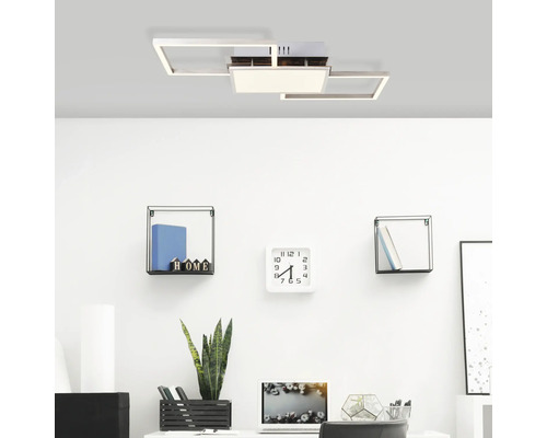 LED plafondlamp 30W 3700 lm 3000 KB 51 cm Zelia wit