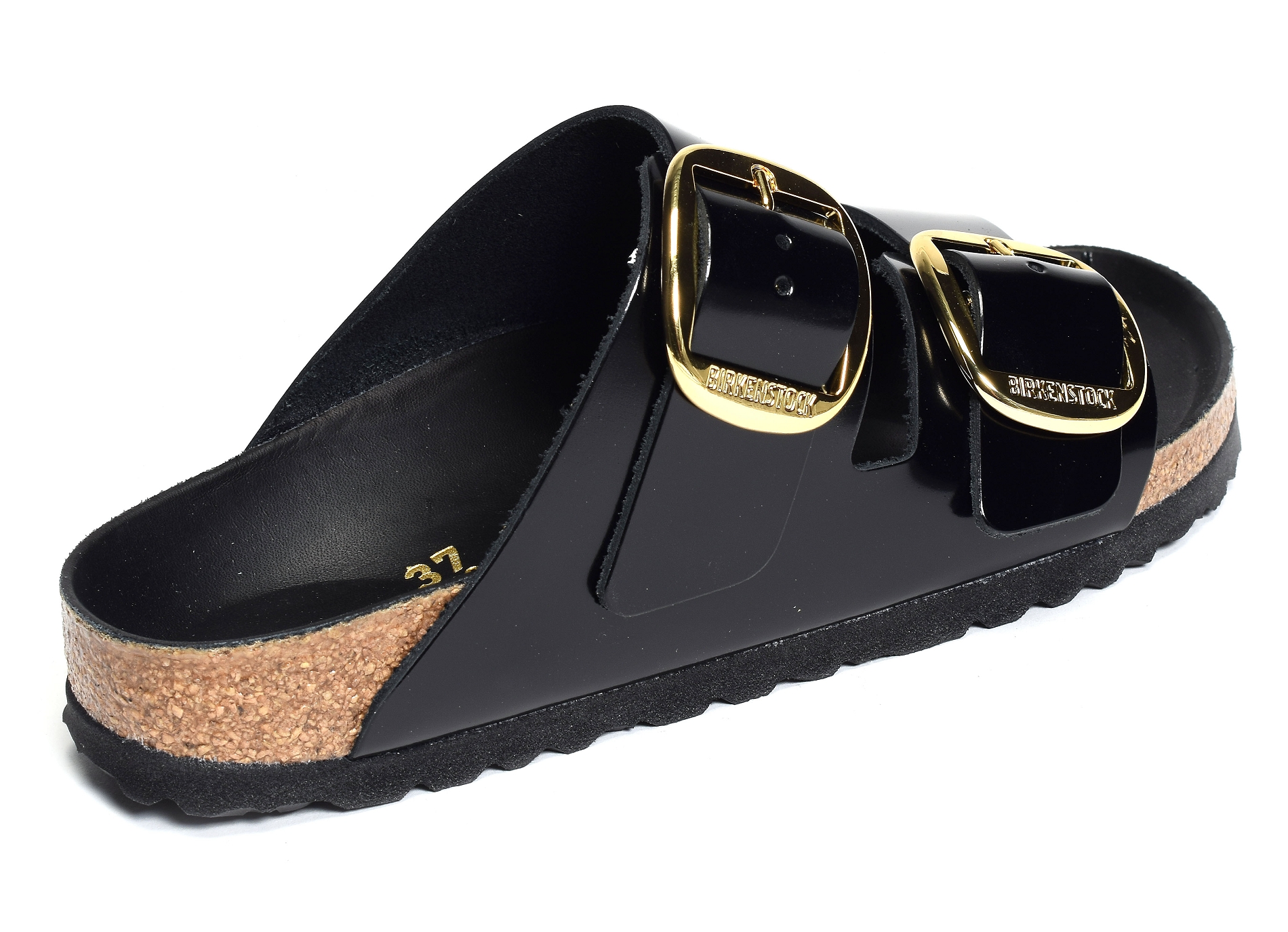 Arizona big buckle verni noir
