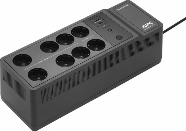 APC Back-UPS BE850G2-GR - UPS - AC 230 V - 520 Watt - 850 VA - output-stikforbindelser: 8 - sort