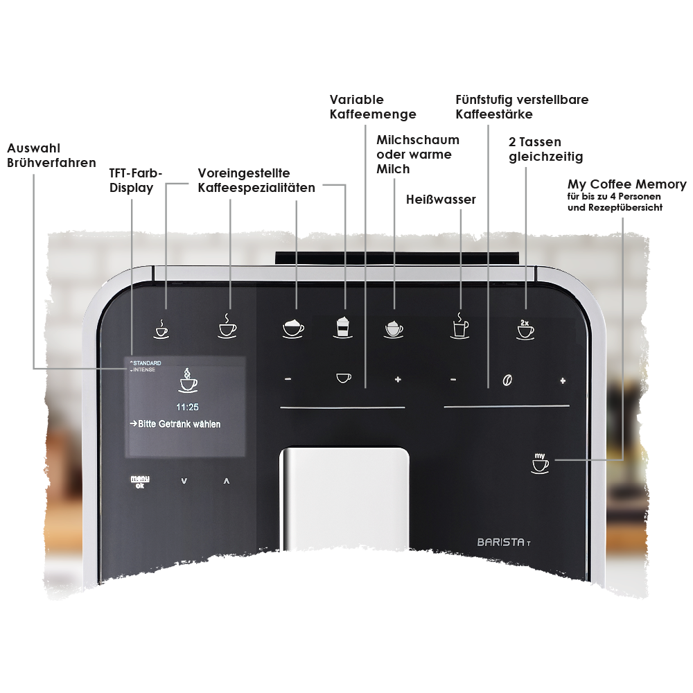 Barista T Smart®|Kaffeevollautomat Silber