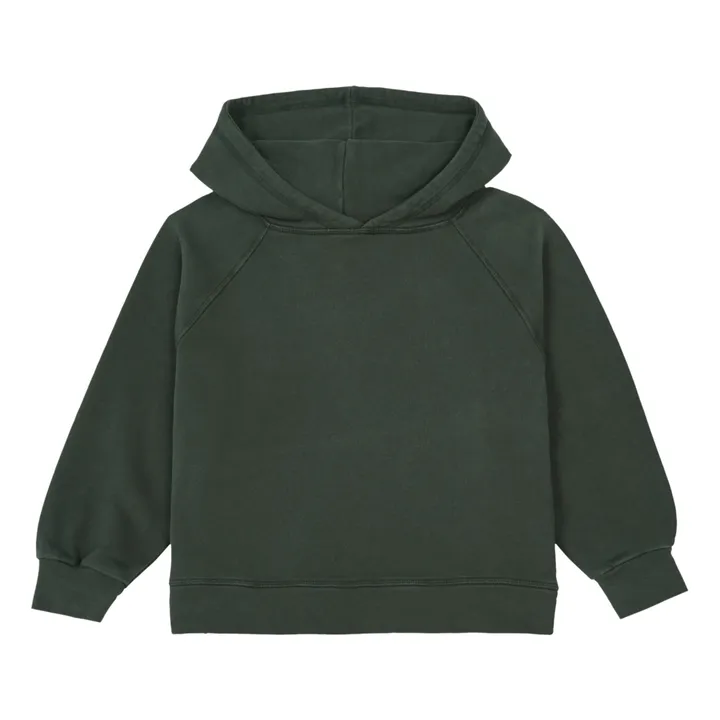 Poudre Organic Sweat à Capuche Coton Bio Citron | Noir