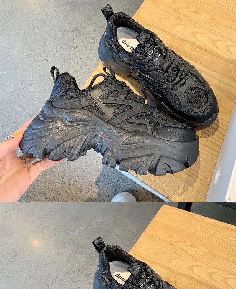 caneik - Mesh Platform Sneakers