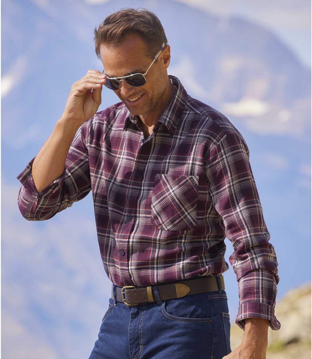 Chemise Flanelle Carreaux Altitude