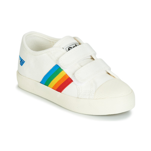 Gola - COASTER RAINBOW VELCRO - Blanc