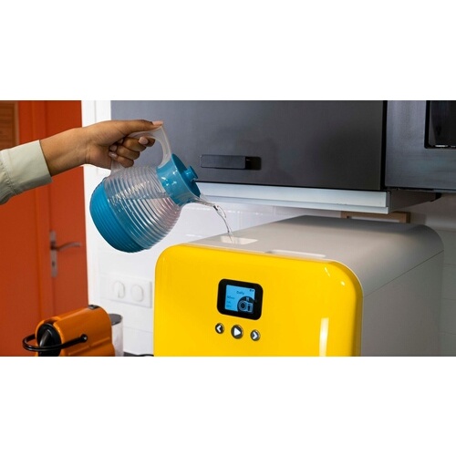 Mini lave-vaisselle Daan Tech Compact 34 cm Blanc et Jaune canari