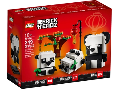 LEGO Panda's voor Chinees nieuwjaar (40466)