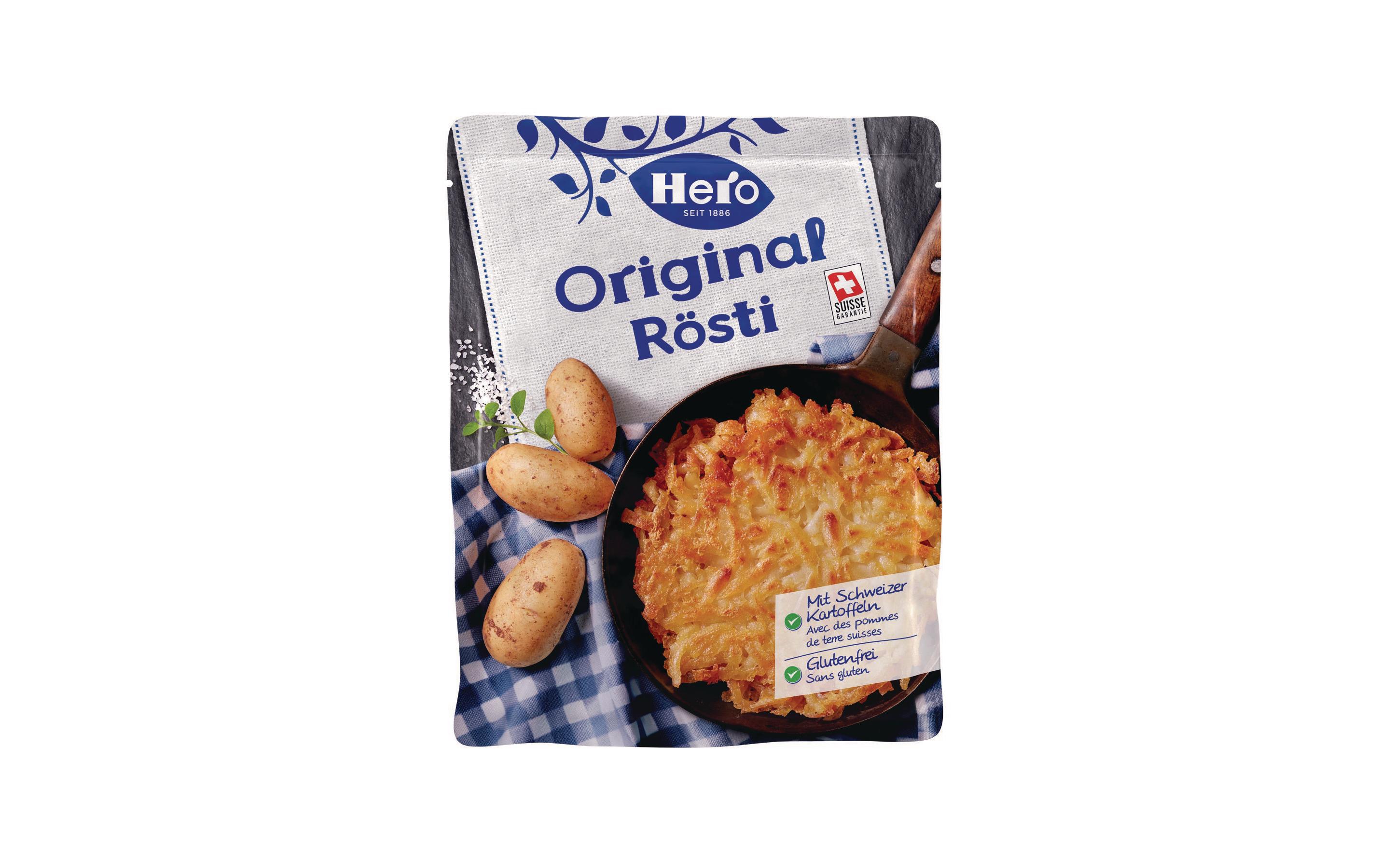 Rösti Original 3 x 500 gSchweizer Nationalgericht aus hochwertigen Kartoffeln