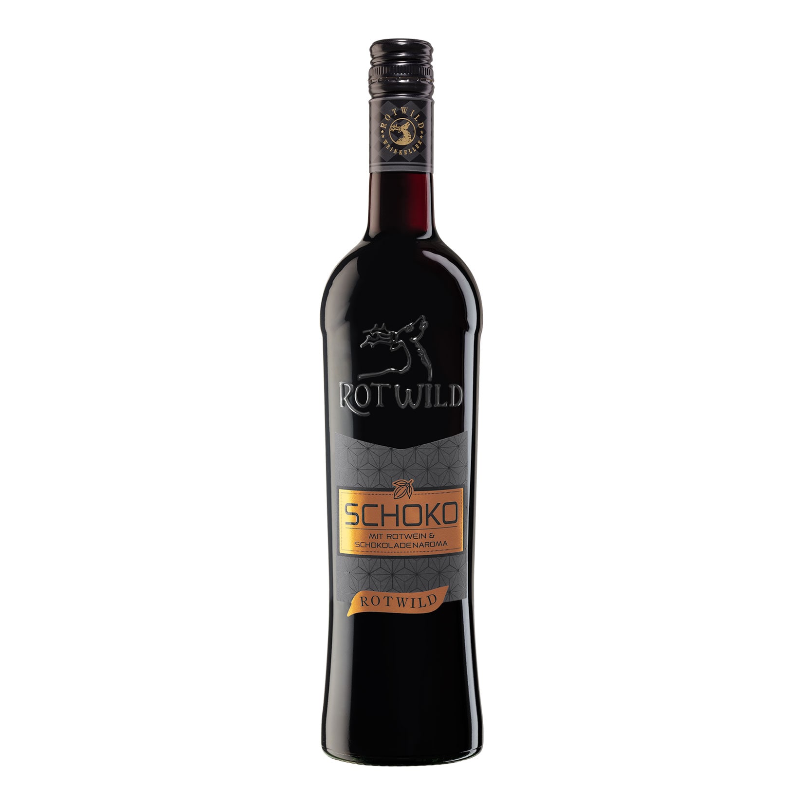 Rotwild Rotwein mit Schokoaroma 10,0 % vol 0,75 Liter