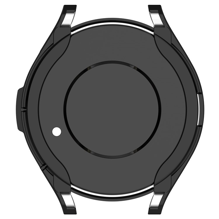 Samsung Galaxy Watch 6 Classic (47mm) Galvanisierte Gummi Bumper Hülle - Schwarz
