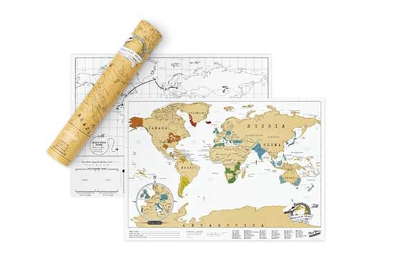 Scratch Map Travel Edition (Poster)