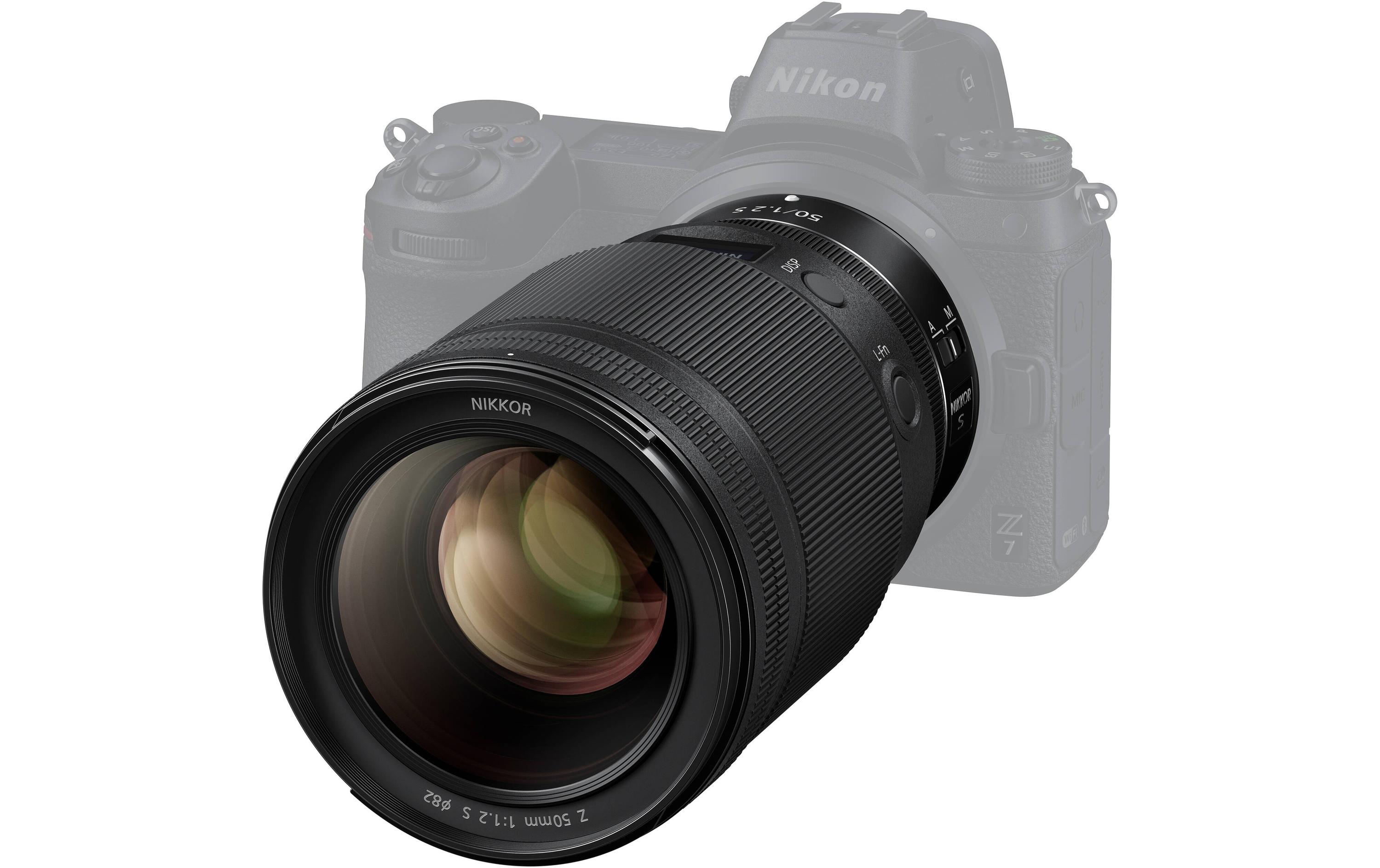 Festbrennweite NIKKOR Z 50 mm F/1.2 S – Nikon Z<br>Lichtstarke Festbrennweite mit erstklassiger optischer Leistung