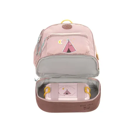 Lässig Kindergartenrucksack - Mini Backpack, Adventure Tipi