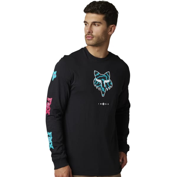 T-shirt randonnée FOX NUKLR LS PREM TEE BLACK