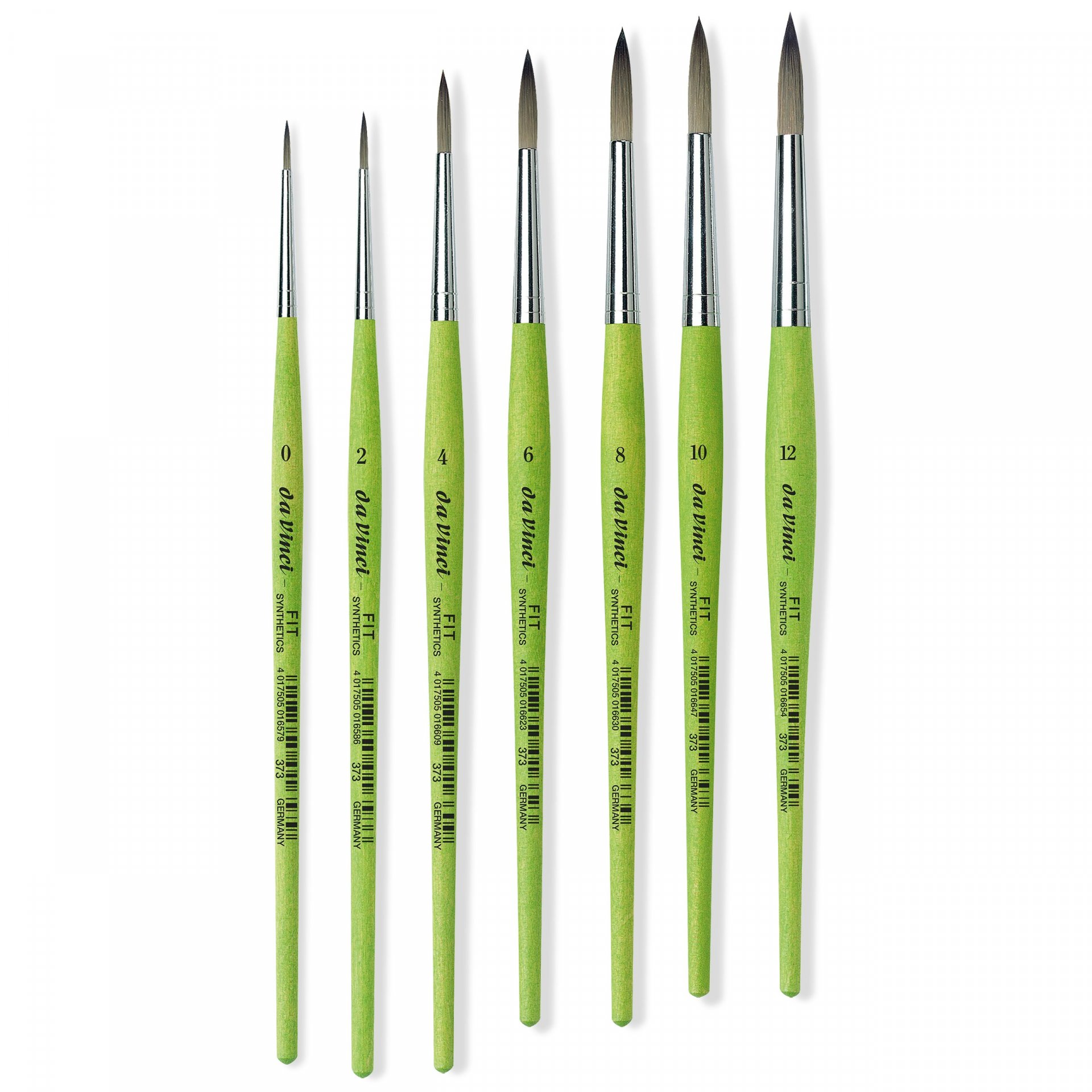 Da Vinci Schulpinsel Fit For School+Hobby rund