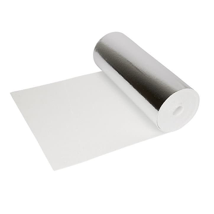 Réflecteur de chaleur pour radiateur alu Diall - 10 x 0,50 m ép.3 mm (vendu au rouleau)