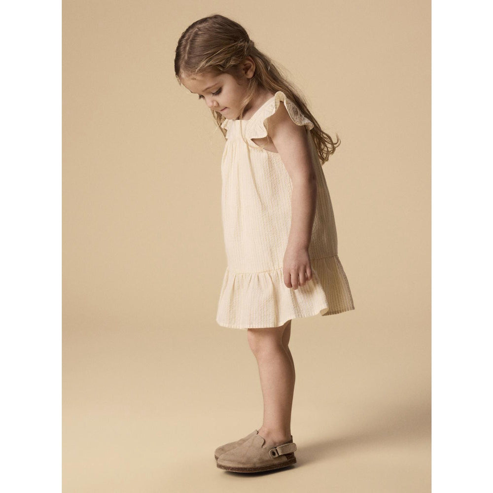 Køb Lil'Atelier Coconut Milk Sahara Sun Nmffolly Strop Loose Kjole Lil
