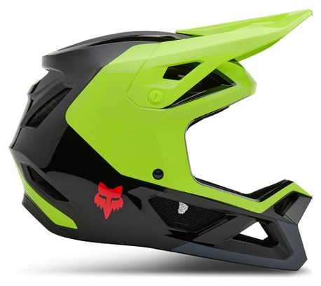 Casque Intégral Enfant Fox Rampage Barge Jaune/Gris