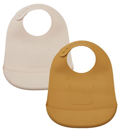 Liewood Hagesm?k - 2-pak - Tilda - Mr Bear Golden Caramel/Sandy