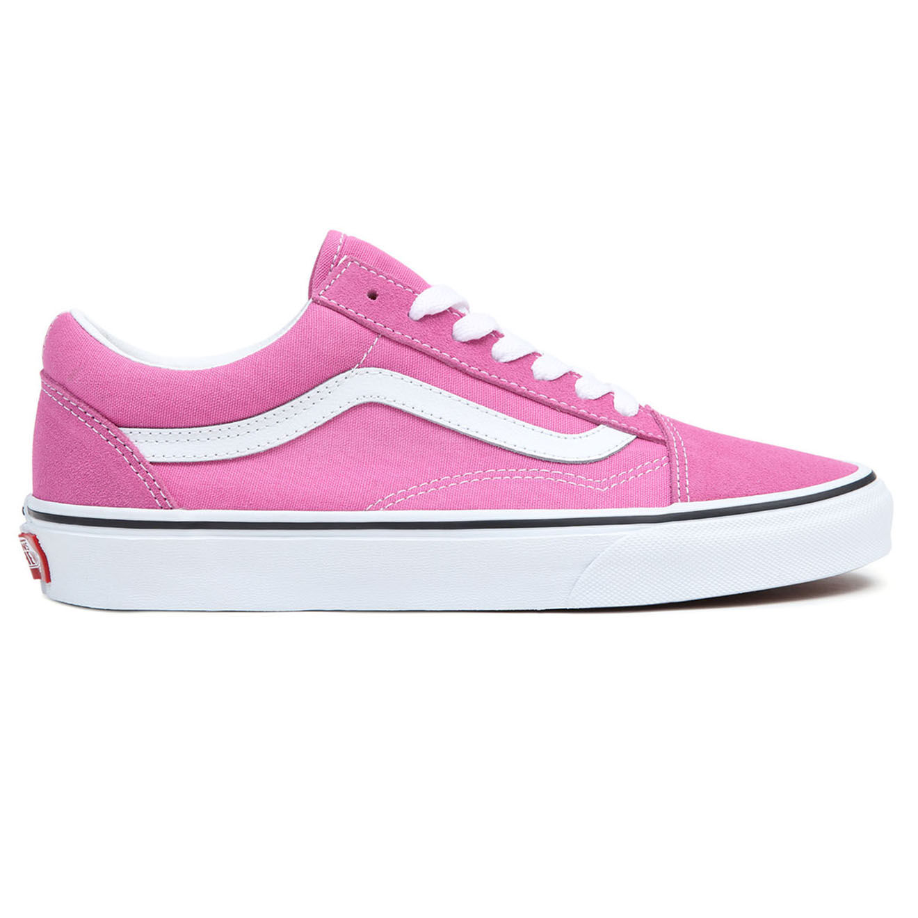 Vans Sneakers en Cuir & Textile Old Skool roses
