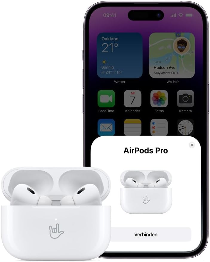 Airpods Pro (2ᵉ génération) ​​​​​​​avec boîtier de Charge MagSafe (2022)