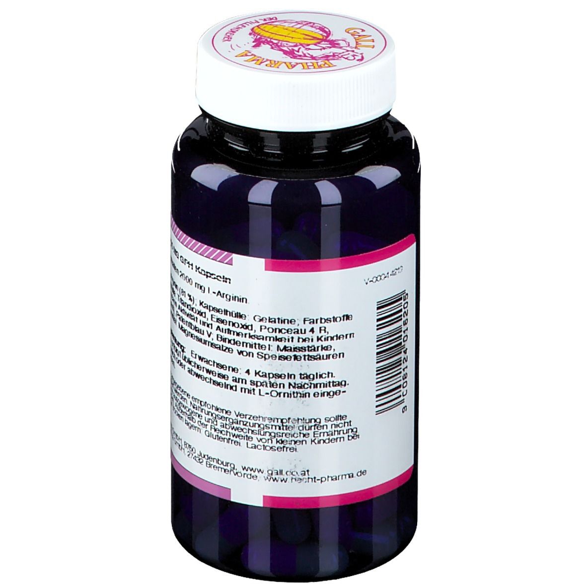GALL PHARMA Arginin 500 mg GPH