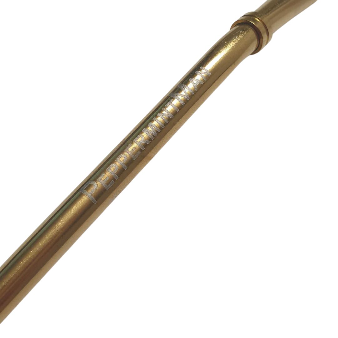PEPPERMINTMAN Trinkhalm gold