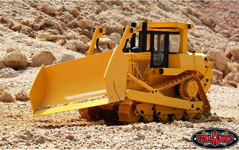 Bulldozer DXR2 Hydraulic Earth Dozer ARTR, 1:14<br>Voll funktionsfähiger Bulldozer im Massstab 1:14 mit Hydraulik