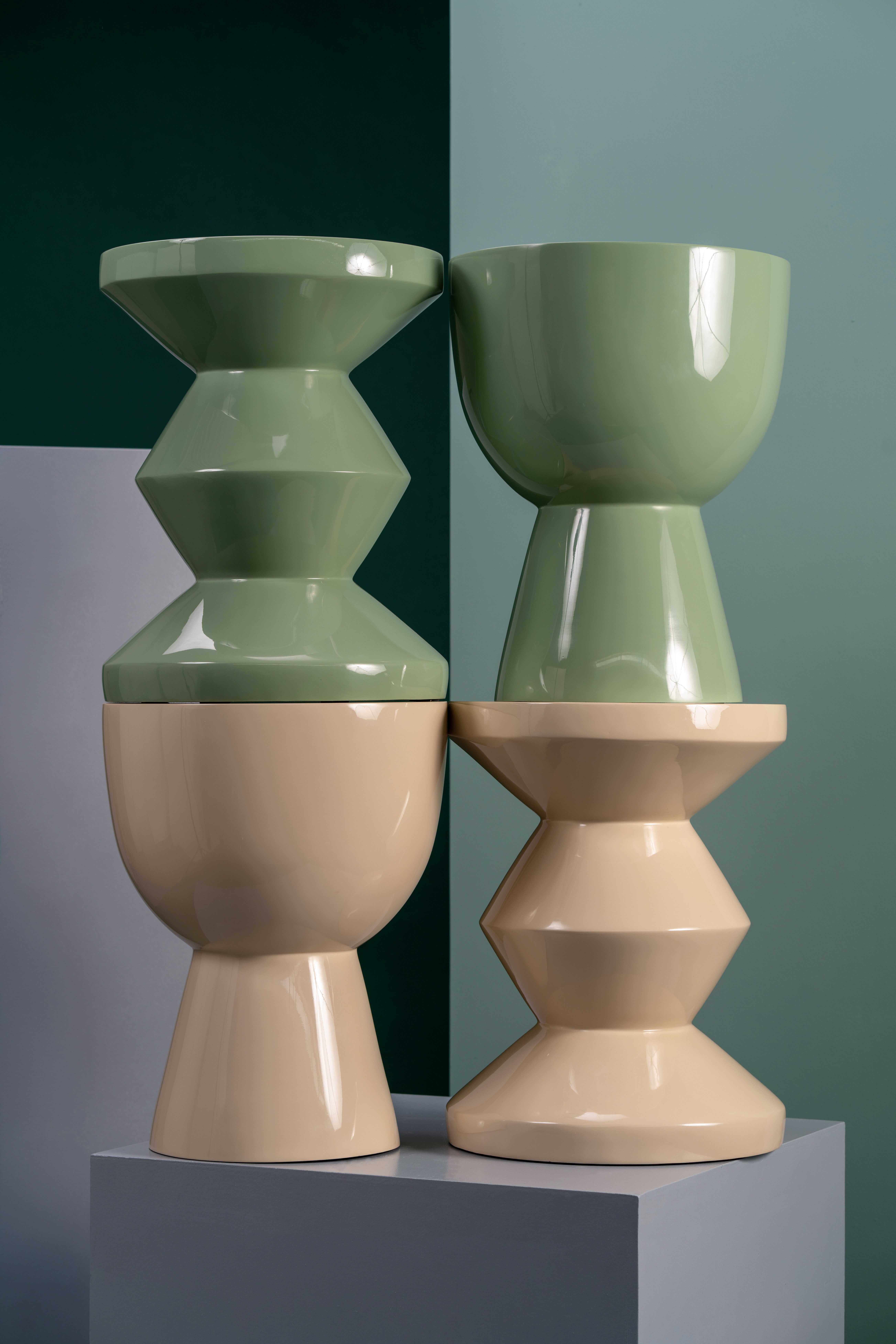 TIP TAP - Table d'appoint | Vert