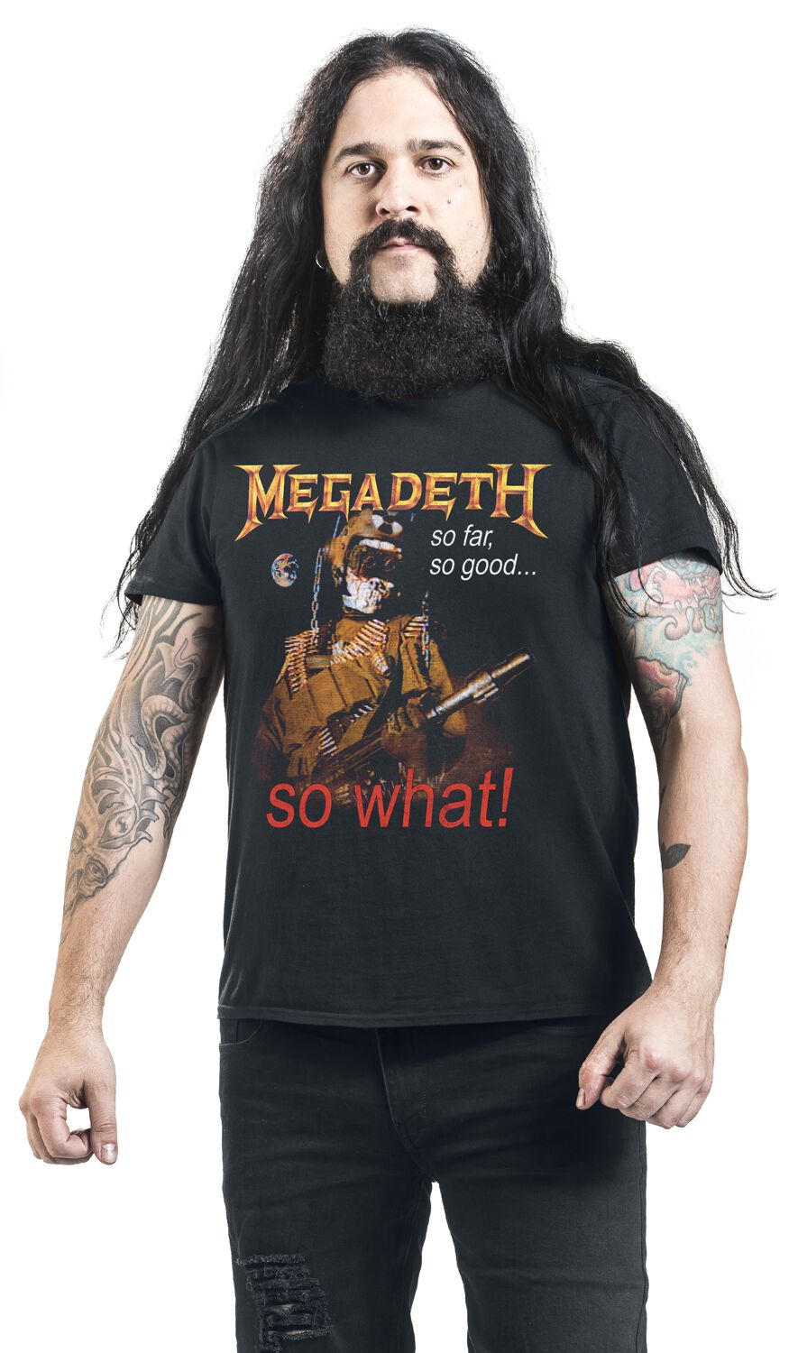 So What Vintage Tracklist | Megadeth T-Shirt Manches courtes